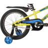 Детский велосипед NOVATRACK DODGER 18” зеленый 185ADODGER.GN22